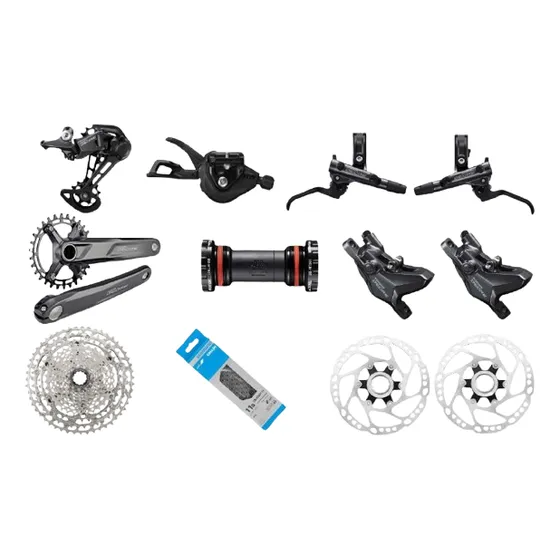 Grupo Bicicleta Shimano Deore M5100 1x11vel 11-51t 32t Mtb