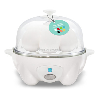 Cocedor Rápido Para Huevos Elite Gourmet Egc-007, 7 Unidades Cocedor Rápido Para Huevos Elite Gourmet Egc-007, 7 Unidades