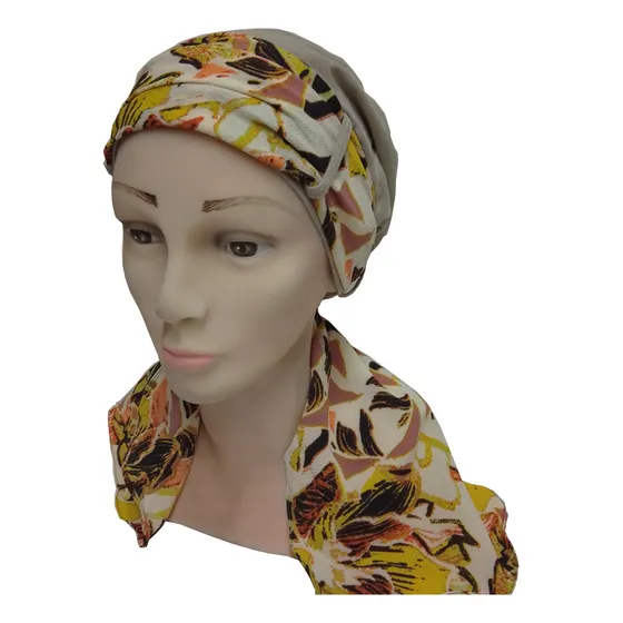 Gorro Oncológico De Algodón Mas Chalina