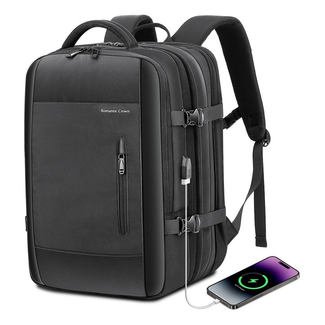 Mochila Viagem Executiva Grande Notebook Masculina Feminina Mochila Viagem Executiva Grande Notebook Masculina Feminina
