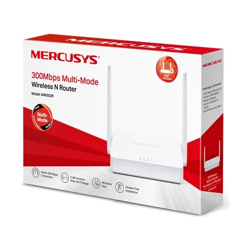 Router Wifi Mercusys Mw-302r Extensor Y Acces Point 300mbps