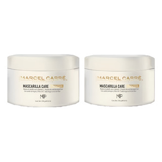 Marcel Carre Mascarilla 250ml Care Keratina Y Argan 2pzas Marcel Carre Mascarilla 250ml Care Keratina Y Argan 2pzas