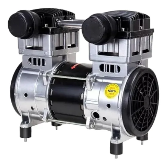 Cabezal 1hp Libre De Aceite Motor Para Compresor Aire Pwdf