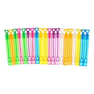 30 Varitas De Burbujas Rellenas Para Niños, Con Forma De Cor 30 Varitas De Burbujas Rellenas Para Niños, Con Forma De Cor