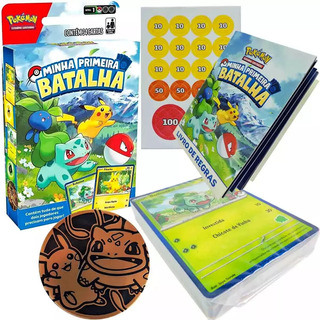 Pokemon Minha Primeira Batalha Pikachu E Bulbasauro Pokemon Minha Primeira Batalha Pikachu E Bulbasauro