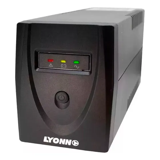 Ups Estabilizador Pc Lyonn Desire 500ap Led Color Negro