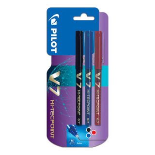 3 Plumas Pilot Precise V7 Fino 0.7mm Punta De Aguja 3 Plumas Pilot Precise V7 Fino 0.7mm Punta De Aguja
