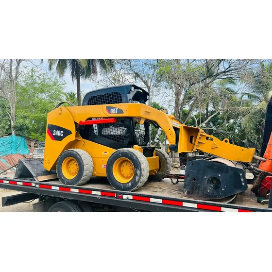 Minicargador Caterpillar 246c