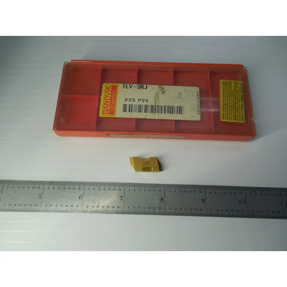 Pieza Sandvik Tlv Tall Espesor Largo Top Notch Left Hand