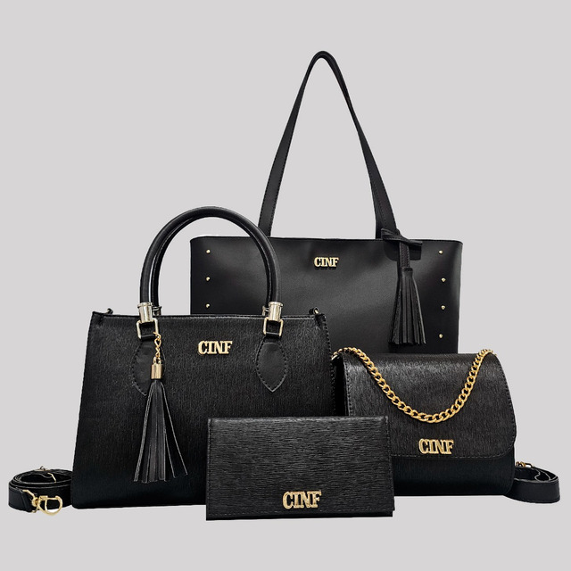 Kit Bolsas Feminina Sacola Transversal Tira Colo Carteira Kit Bolsas Feminina Sacola Transversal Tira Colo Carteira