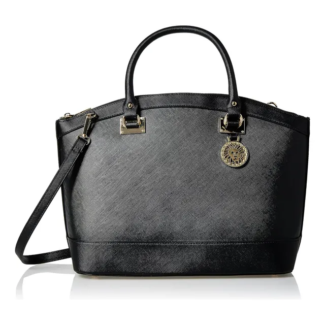 Anne Klein New Recruits Cartera Tipo Domo Para Mujer, Negro,