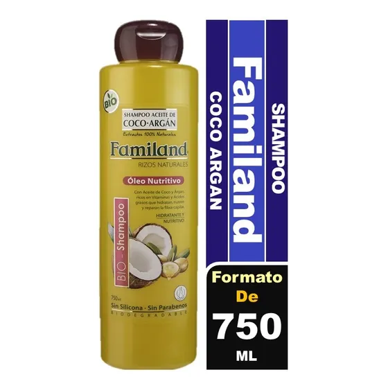 Shampoo Familand Bio 750 Ml Elige Formato