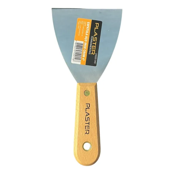 Espátula Aço Inox 10cm Plaster
