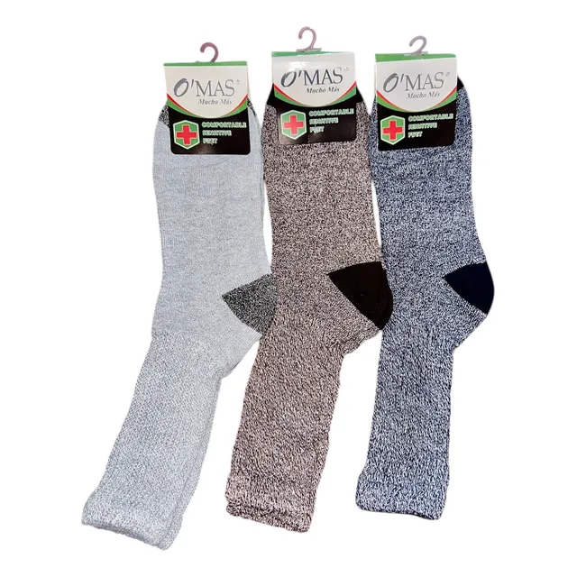 Pack De 3 Medias Omas, Ideales Para Diabéticos