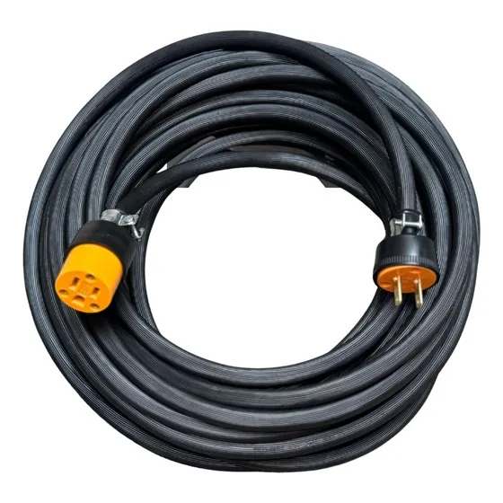Extensión Cable Uso Rudo 100% Cobre Calibre 10 3 Metros