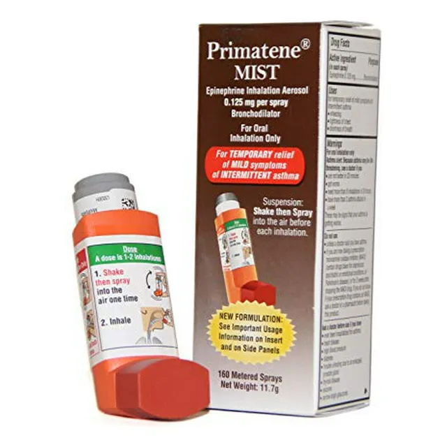 Aerosol De Inhalación De Epinefrina Mist - 11.7 G