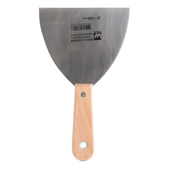 Espatula Condor Prof Inox/madera Haya 125mm