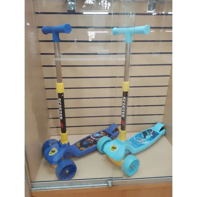 Monopatin Scooter Infantil Niños Con Luces Reforzado Nuevo