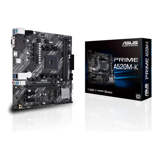Placa Madre Asus Prime A520m-k