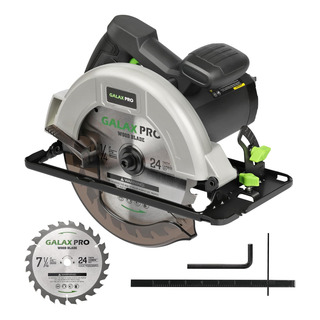 Sierra Circular Eléctrica Galax Pro, 1400w, Angulo Ajustable Sierra Circular Eléctrica Galax Pro, 1400w, Angulo Ajustable