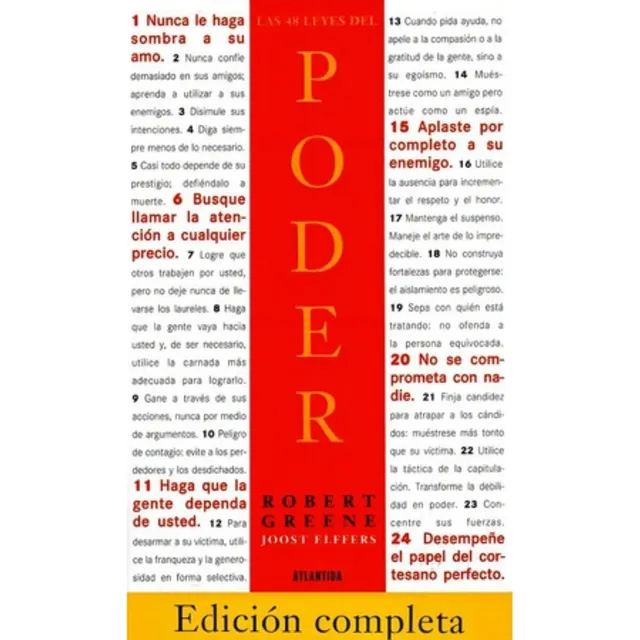 Las 48 Leyes Del Poder Edición Completa Robert Greene Poder