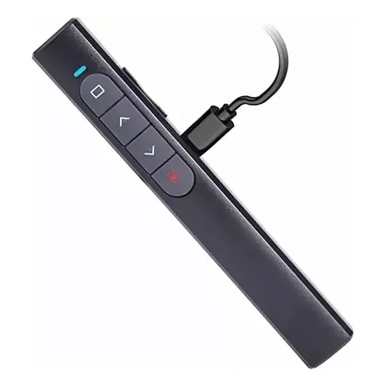 Presentador inalámbrico Keneituo de control remoto puntero clicker con hipervínculo y control de volumen usb portátil 