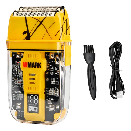 Máquina afeitadora Wmark NG995AM amarilla