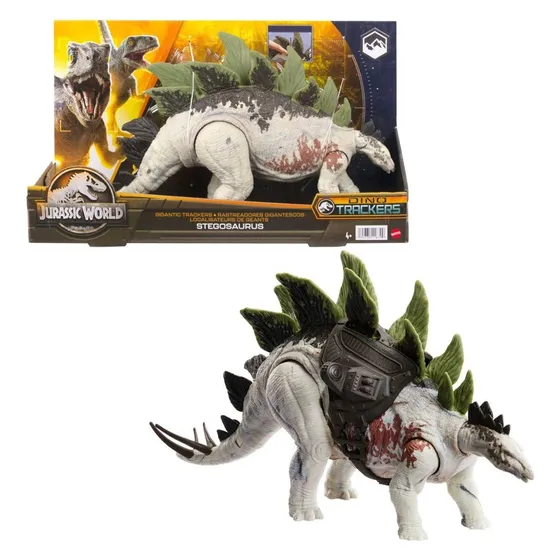 Jurassic World Stegosaurus Dino Trackers Rastreadores