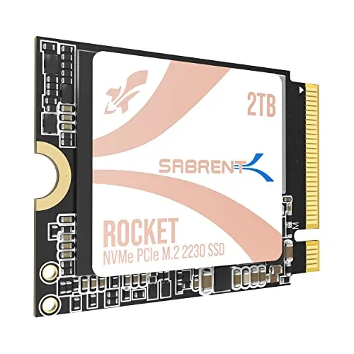 Sabrent Rocket 2230 Nvme 4.0 2tb Pcie 4.0 M.2 2230 Ssd
