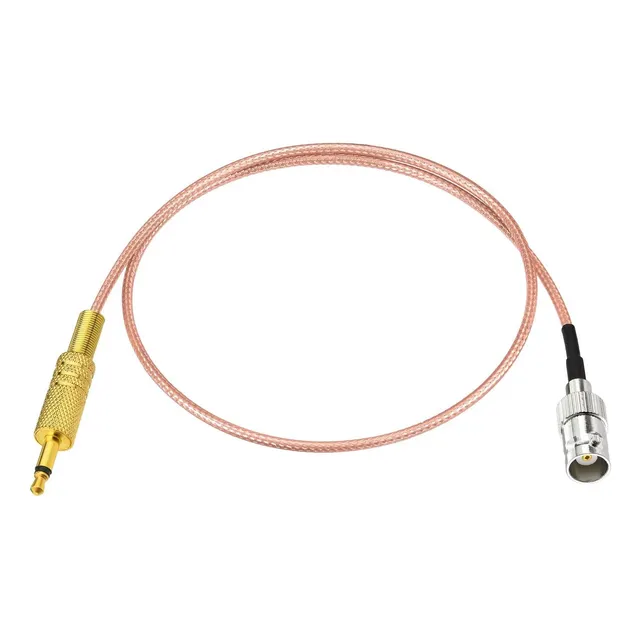Ochowood Bnc Femenino A 3.5 Mm Mono Ts Masculino Plug