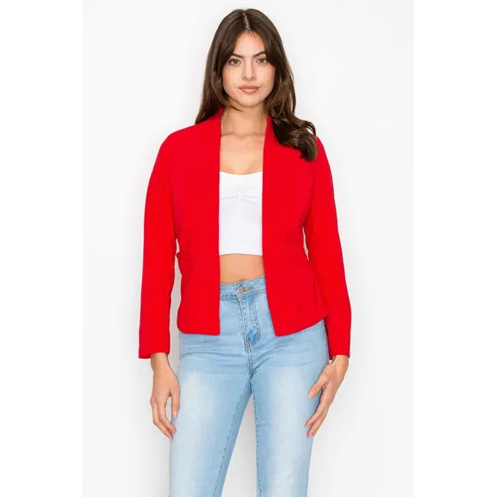 Blazer Para Dama Importado Elegante Sin Moda Uniforme