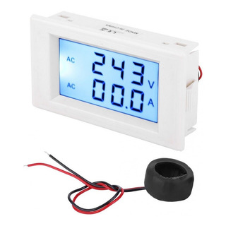 Voltimetro Amperimetro D69 Display Digital 80 A 300vca 100a Voltimetro Amperimetro D69 Display Digital 80 A 300vca 100a