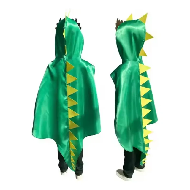 Disfraz Dinosaurio Capa Infantil Niños Haloween