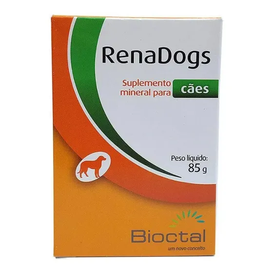 Renadogs Suplemento Mineral Para Caes 85g