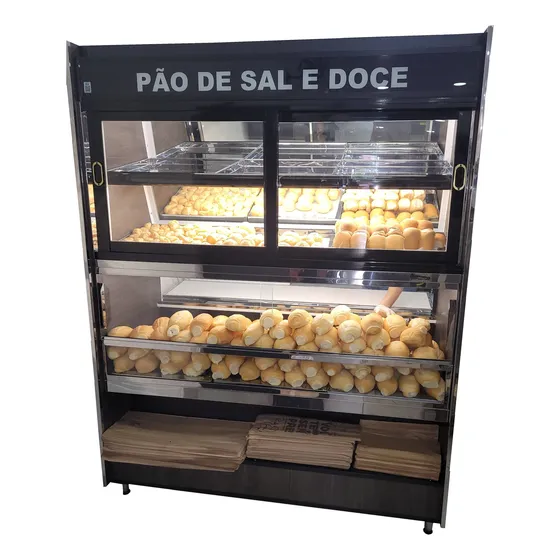 Vasca Pães Doce, Sal E Francês - Bandejas- Iluminação - Luxo