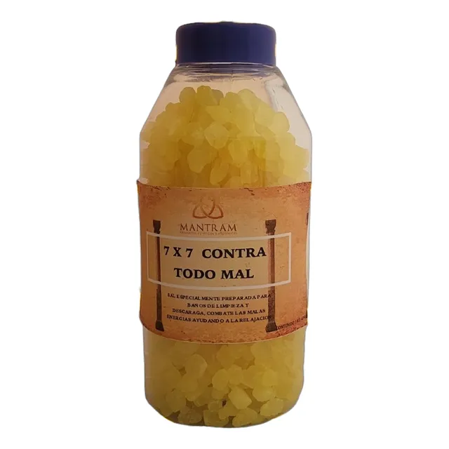 Sal Descarga Mantram /  250gr Frasco