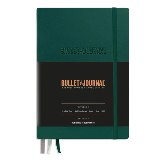 Leuchtturmbullet Journal Edição 2 Green23, Médio A5, Tapa