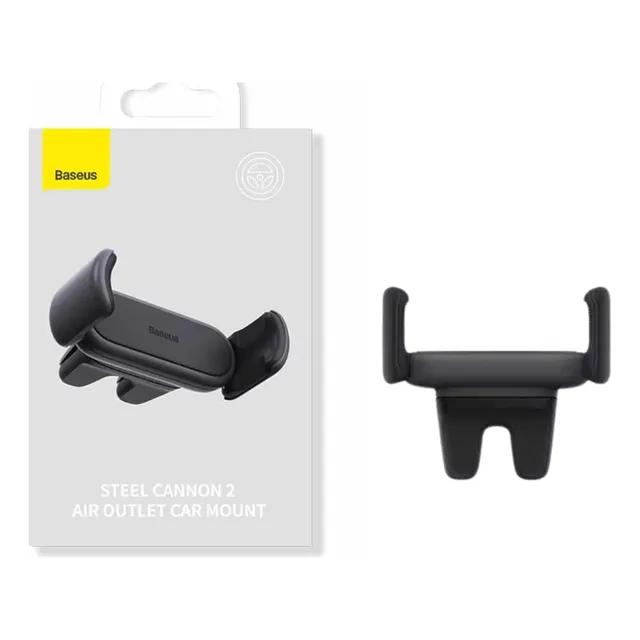 Suporte Veicular Baseus P/ Celular Saída De Ar Grade Reta