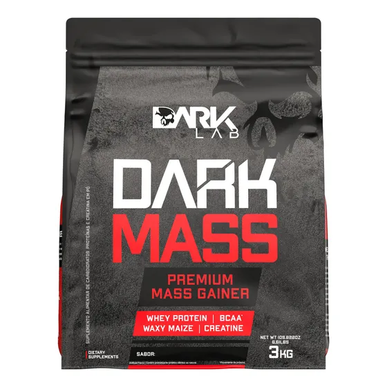 Dark Mass 3kg Dark Lab Sabor Baunilha