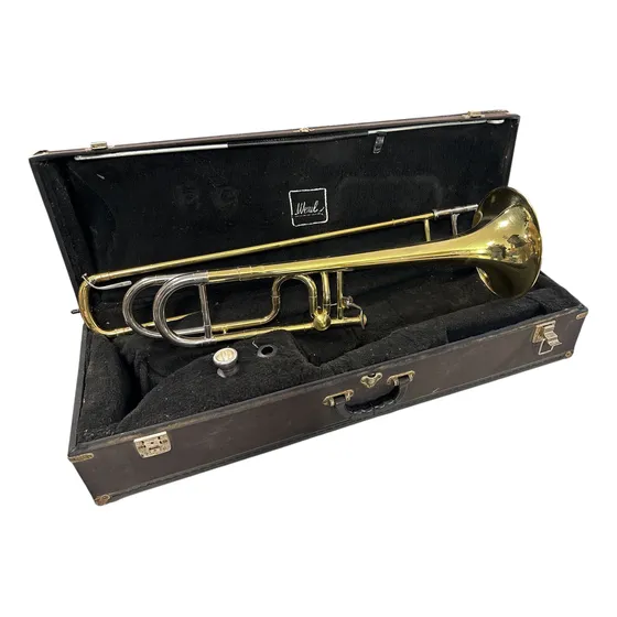 Trombone De Vara Weril Com Rotor G881 Laqueado Com Estojo