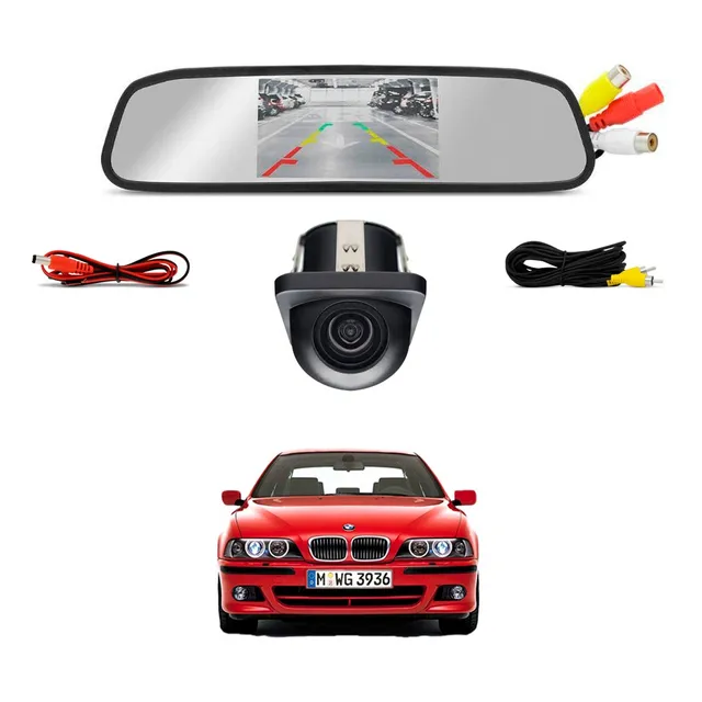 Kit Camera Retrovisor Bmw Serie 5 96 97 98 99 2000 2001 2002