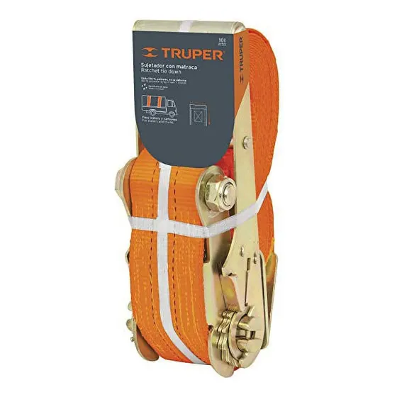Cincha De Amarre Truper 1800kg Carga De Trajabo 5400kg Maxim