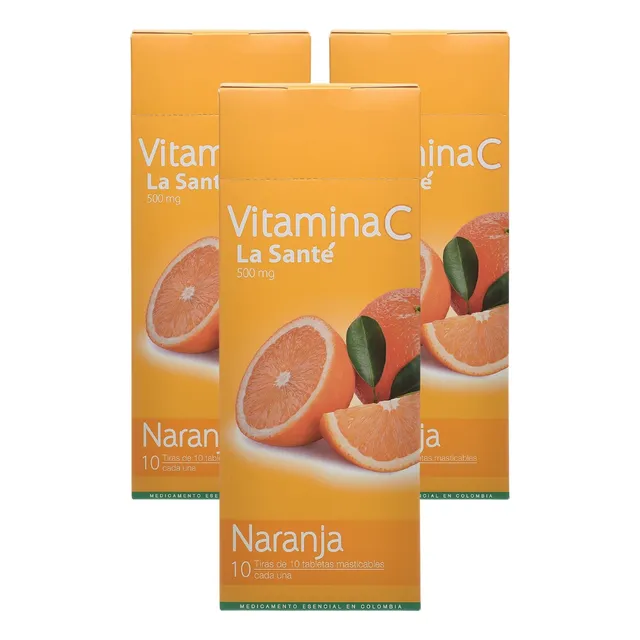 Vitamina C La Sante 500 Mg 