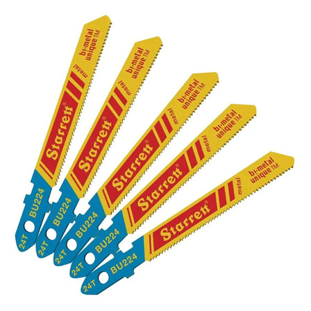 Kit 5 Serra Tico Tico Bu224 Mult 24d Starrett Kit 5 Serra Tico Tico Bu224 Mult 24d Starrett