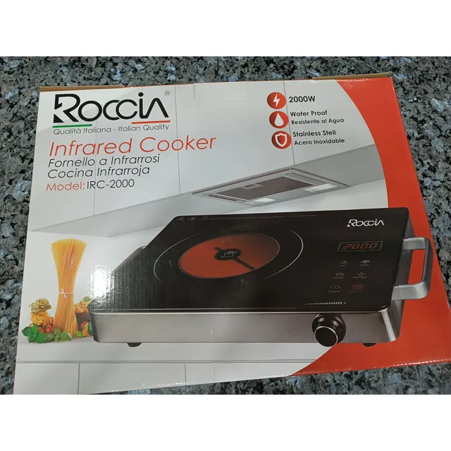 Cocina Electrica Infra Roja Roccia 2000 Watts Tienda Física