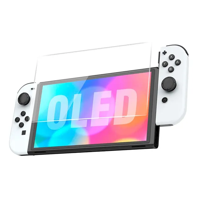 Protector Mica Vidrio Nintendo Switch Pantalla Oferta