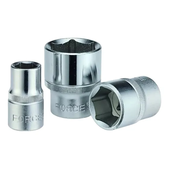 Dado []1/2'' De 24 Mm. Hexagonal (54524), Forcé Color Plateado