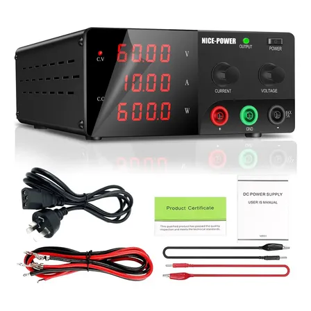 60v 10a Fuente Laboratorio Regulable 600w Poder Profesional