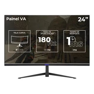 Monitor Gamer Mancer Valak Zx180 24 Va Curvo Fhd 1ms 180hz Monitor Gamer Mancer Valak Zx180 24 Va Curvo Fhd 1ms 180hz