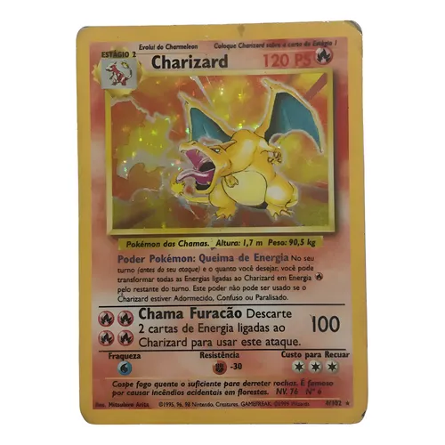 Carta Pokémon - Raichu 14/102 Holo Base Set/básica Original